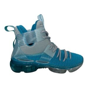 Vibrant Teal Kids High-Top Sneakers